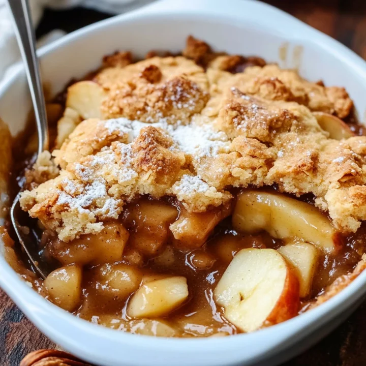 Buttery Apple Cobbler Fall Dessert