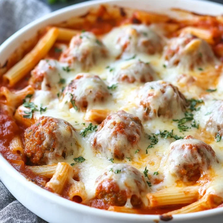 Dump Bake Meatball Casserole: A Deliciously Easy Recipe