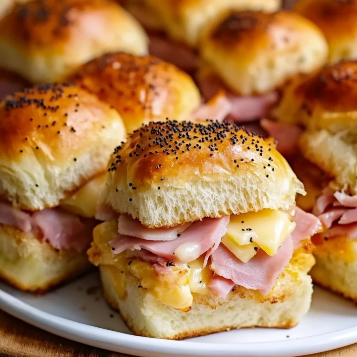 Ham Sliders on Hawaiian Rolls: A Delicious Delight
