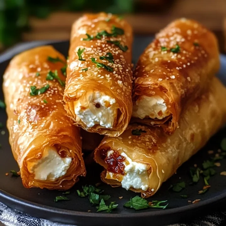 Oven Fried Feta Chili Rolls: A Delicious Twist on a Classic
