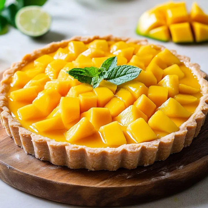 Mango Curd Tart Recipe
