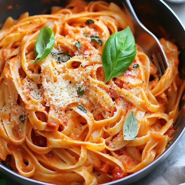Creamy Tomato Garlic Pasta