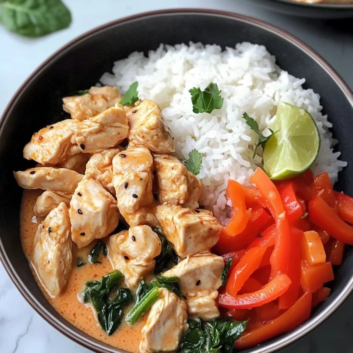 Coconut Chicken Rice Bowl Recipe