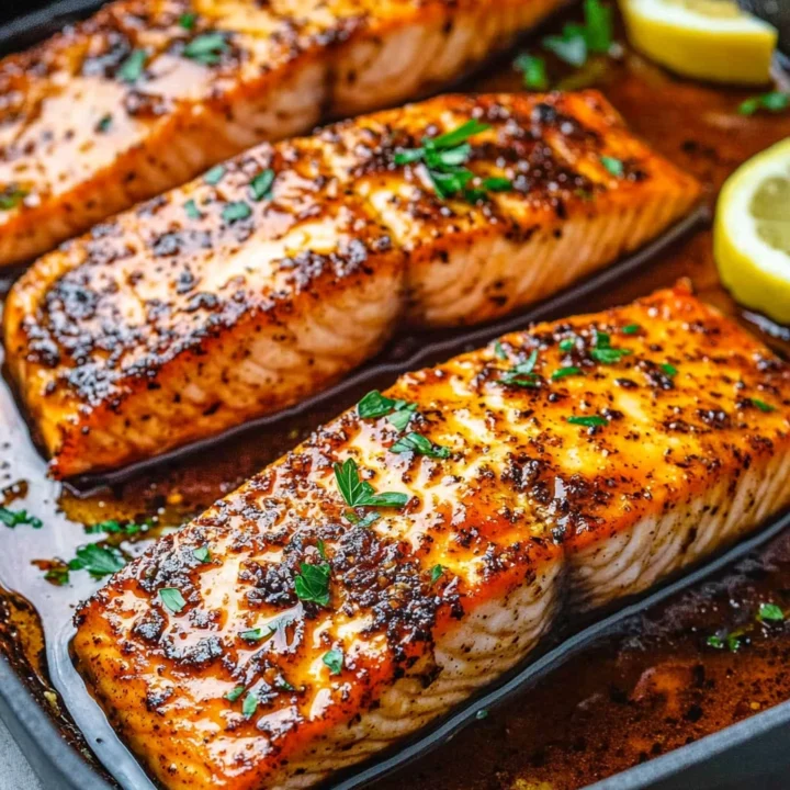 Cajun Honey Butter Salmon Recipe