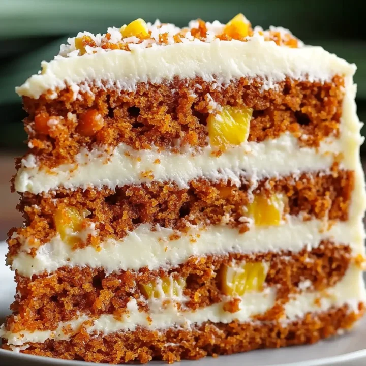 Hawaiian Carrot Pineapple Cake Recipe