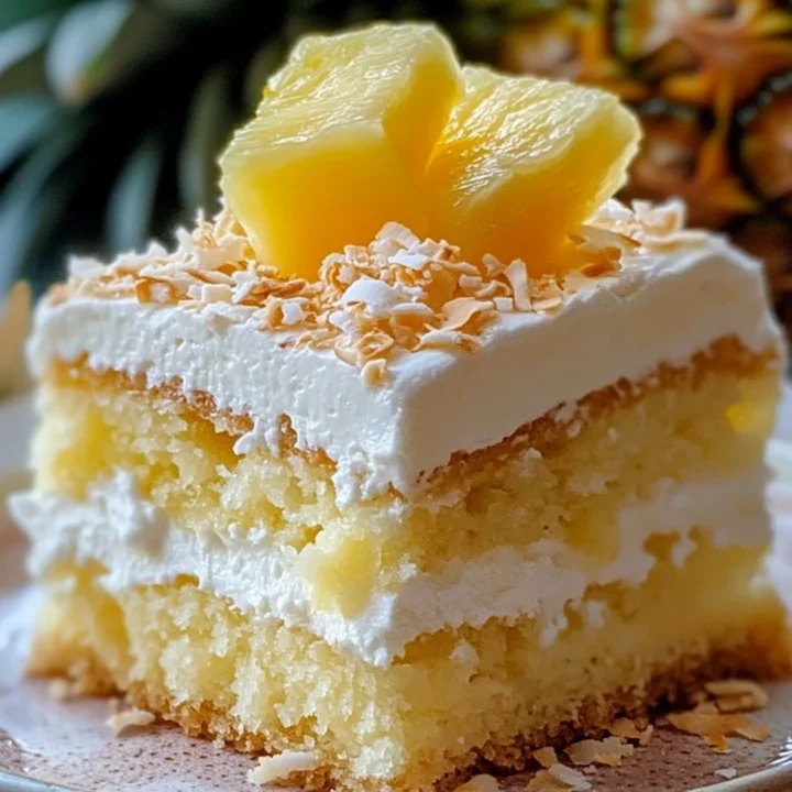 Pineapple Heaven Cake: A Slice of Tropical Bliss