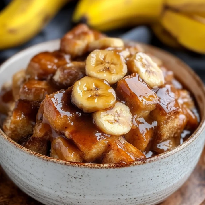 Bananas Foster Bread Pudding