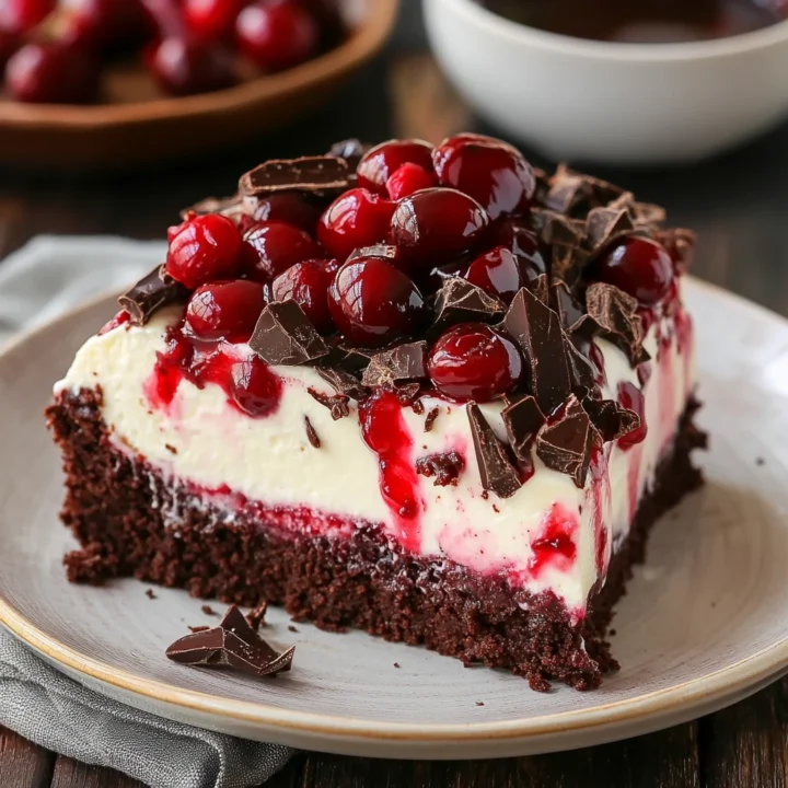 Heavenly Black Forest Cheesecake Recipe