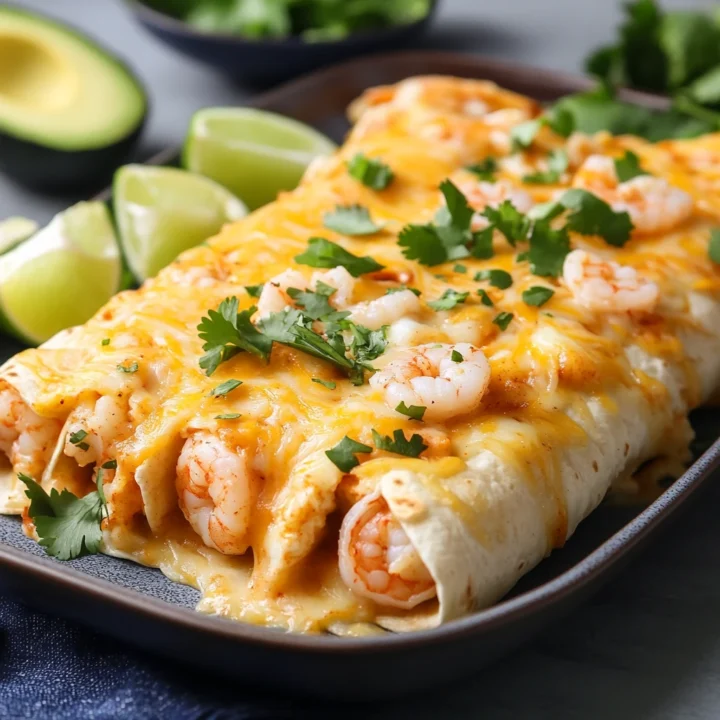 Creamy Shrimp Enchiladas Recipe