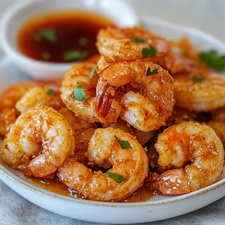 Spicy Sweet Hot Honey Fried Shrimp