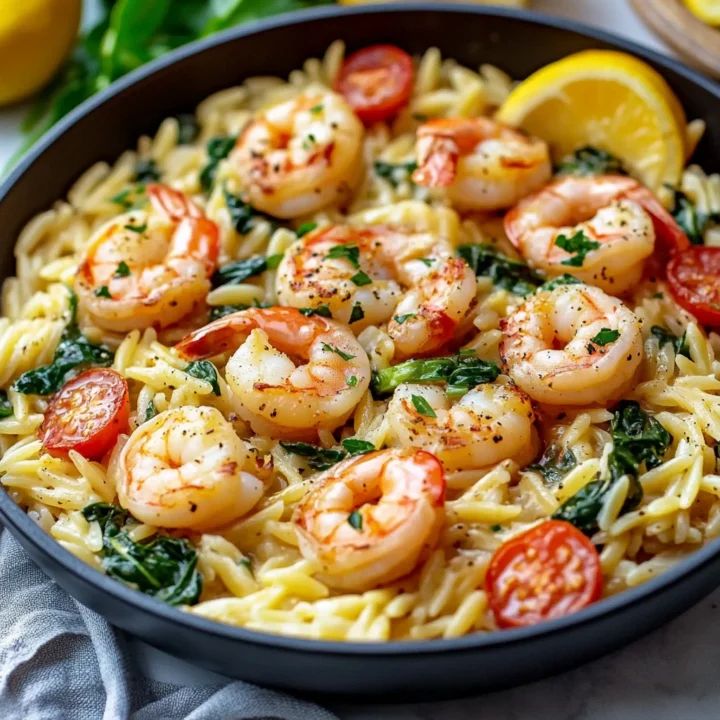 One Pan Parmesan Orzo Shrimp: A Delightful Culinary Adventure