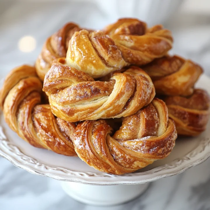 Irresistible Sweet Cinnamon Twist Pastries