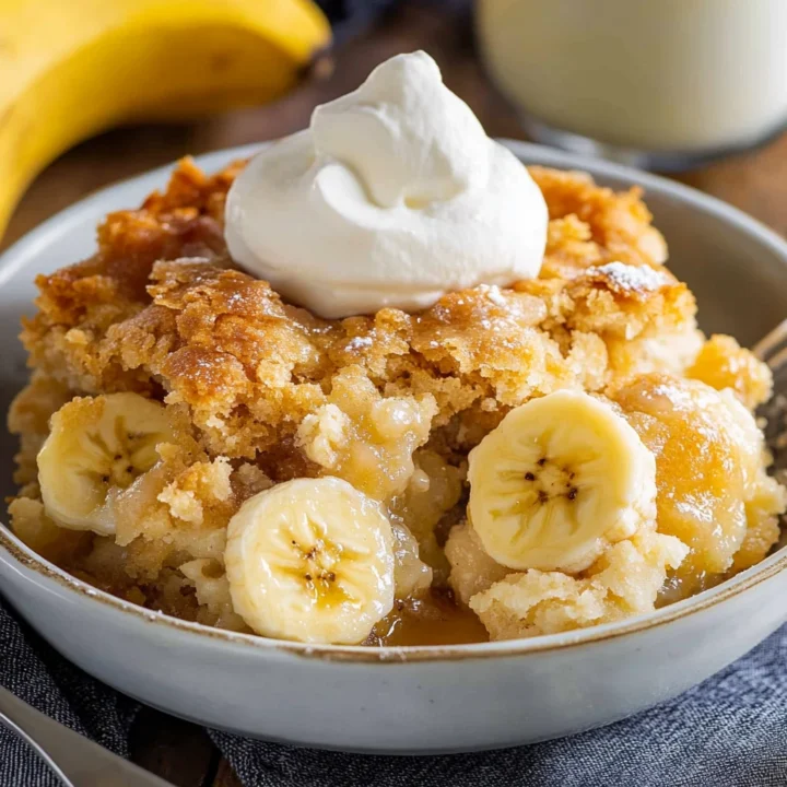 Easy Southern Banana Cobbler Recipe