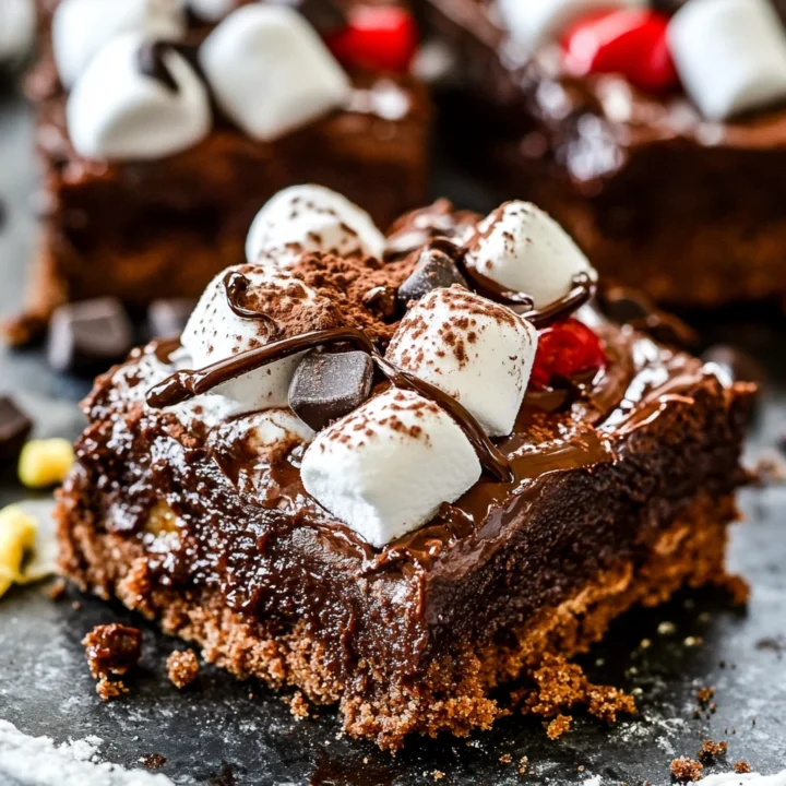 Hot Chocolate Cheesecake Dessert Bars