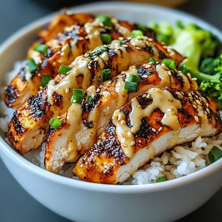 Chicken Rice Bowls with Garlic Sauce: A Flavorful Journey