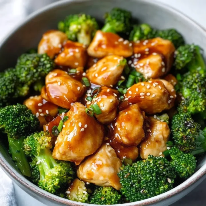 Sticky Apricot Chicken Broccoli Recipe