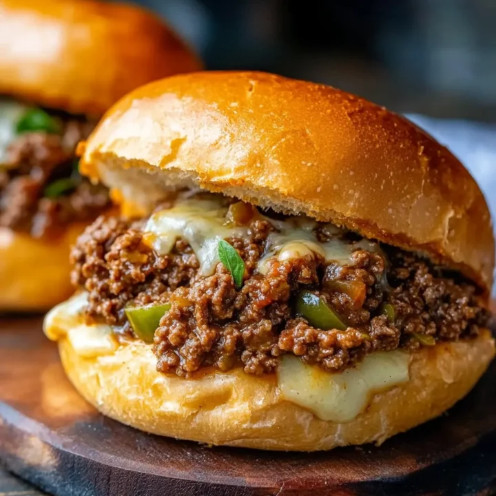 Cheesy Philly Sloppy Joes Recipe