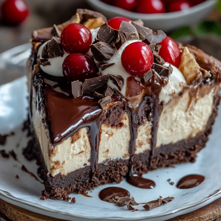 Brownie Sundae Cheesecake: A Decadent Delight