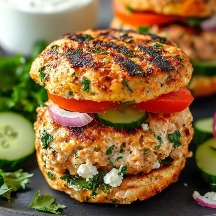Greek Chicken Burgers: A Flavorful Twist on a Classic Dish
