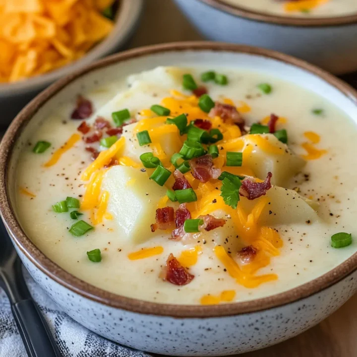 Creamy Baked Potato Soup Recipe