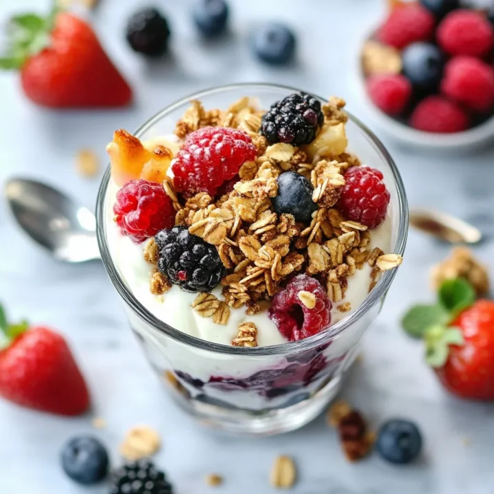 Irresistible Greek Yogurt Parfait Recipe