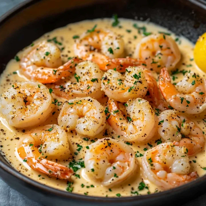 Creamy Garlic Butter Shrimp Recipe