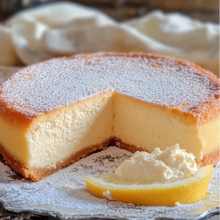 Vanilla Magic Custard Cake Recipe