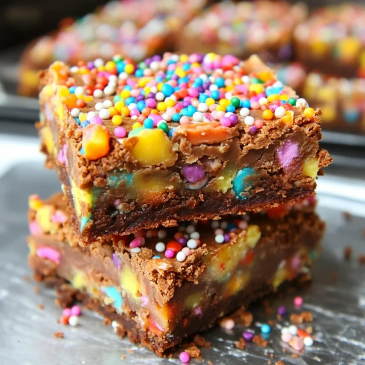 Confetti Chocolate Killer Brownies Recipe