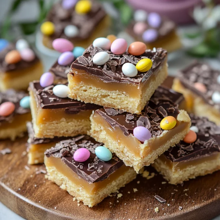 Mini Egg Millionaire Shortbread Recipe