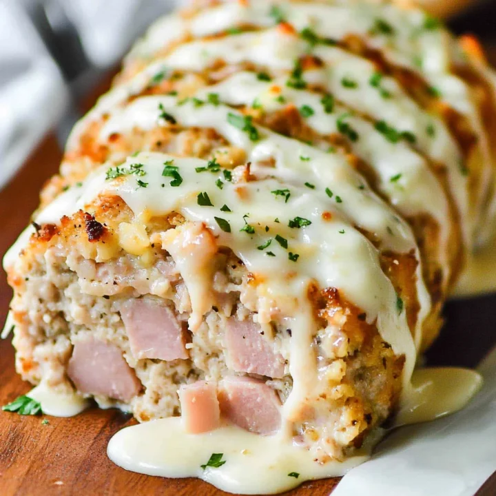 Chicken Cordon Bleu Meatloaf Recipe