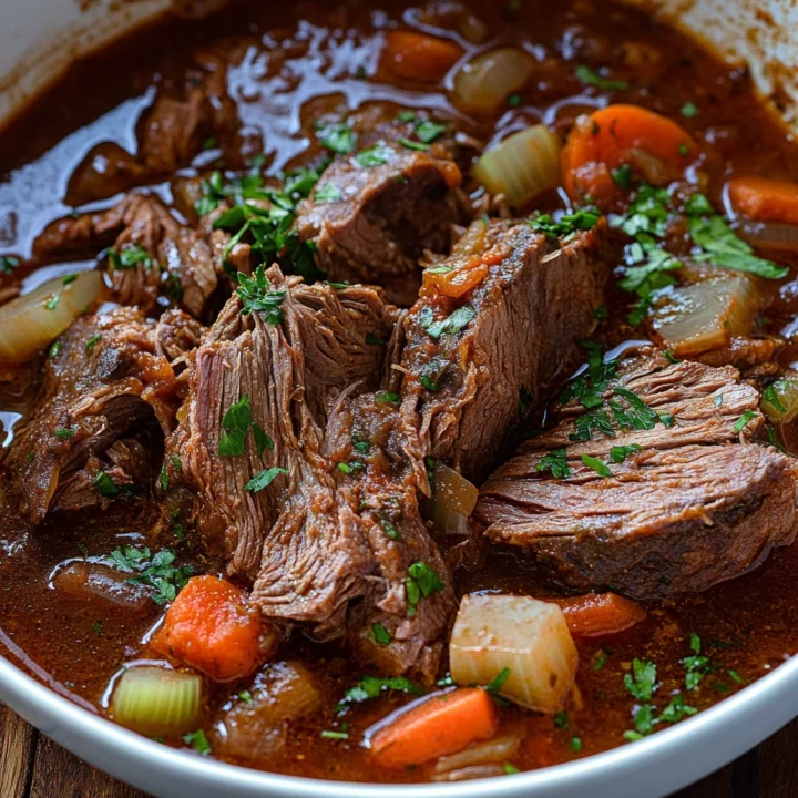 Slow Cooked Italian Pot Roast