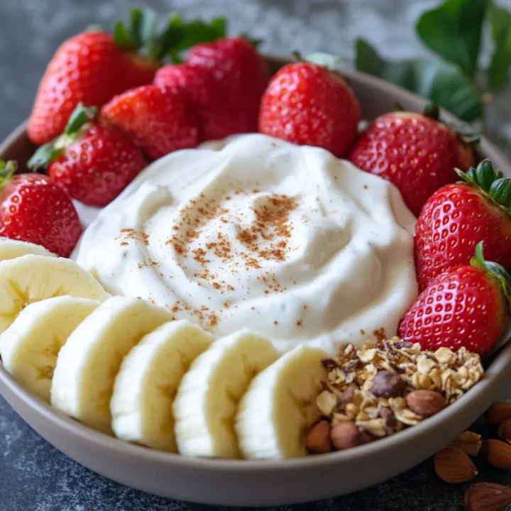 Creamy Greek Yogurt Fruit Dip: A Delicious and Healthy Treat