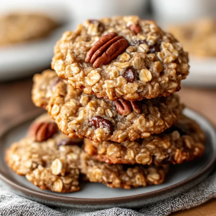 Bakery Style Pecan Oatmeal Cookies