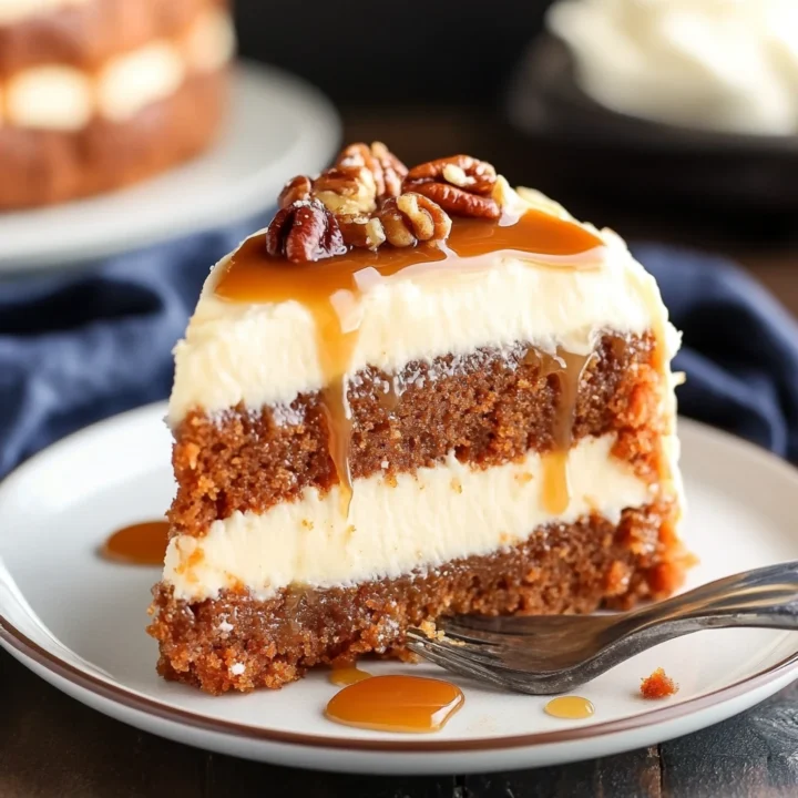 Salted Caramel Carrot Cake