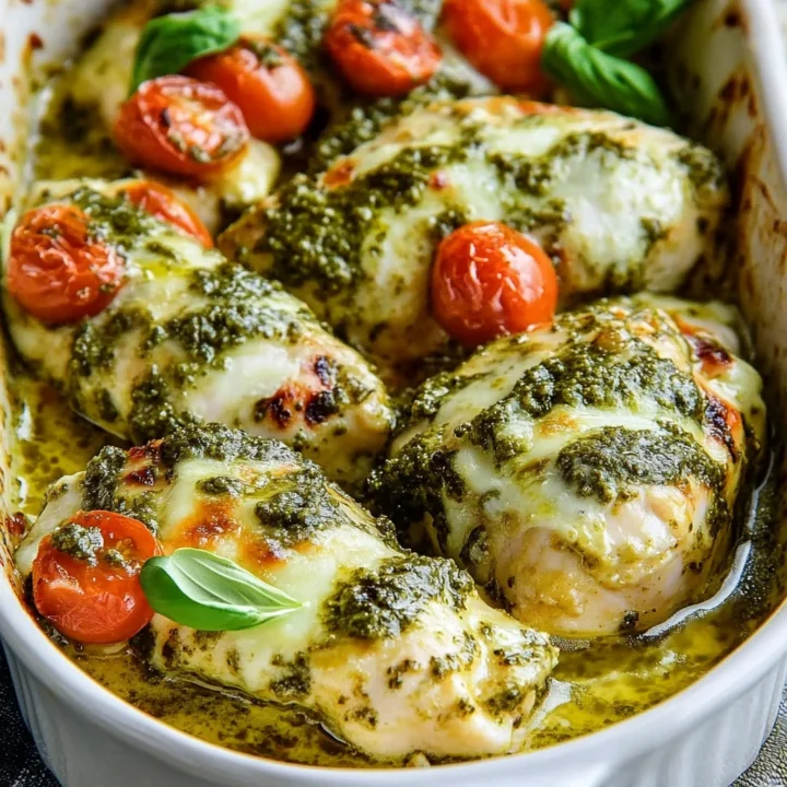 Pesto Chicken Bake Recipe