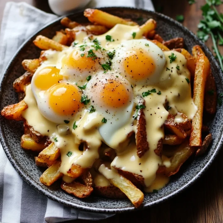Ultimate Breakfast Poutine Hollandaise Sauce