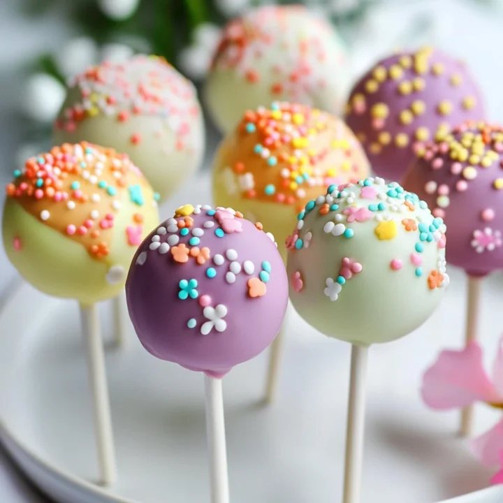 Spring Cake Pops Recipe