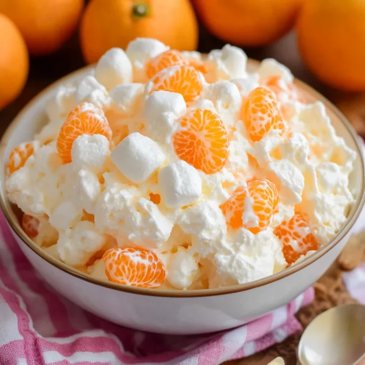 Creamy Orange Dreamsicle Fluff Salad