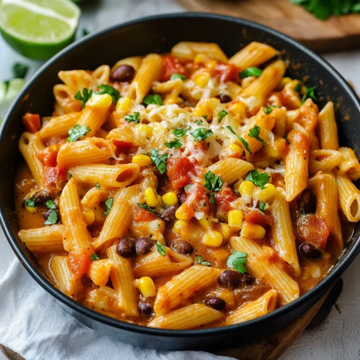One Pan Mexican Pasta Recipe