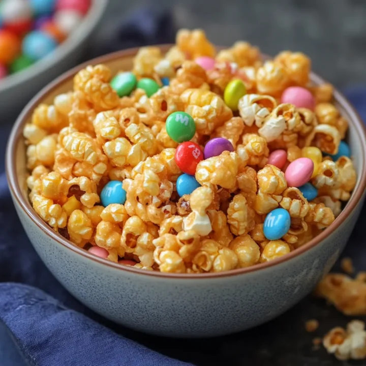 Easy Easter Puff Corn Snack