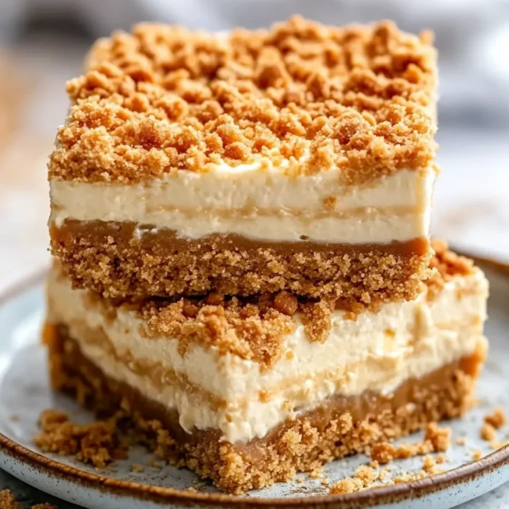 Butterscotch Graham Cheesecake Bars Recipe