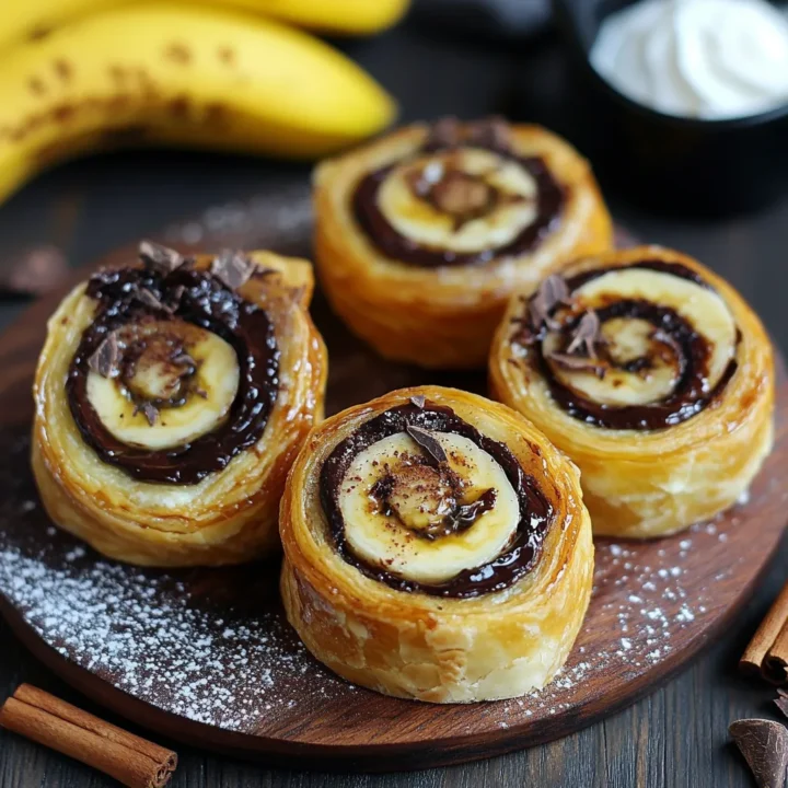 Banana Chocolate Rolls Recipe
