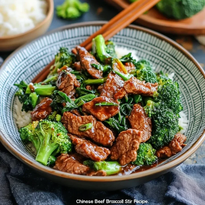 Chinese Beef Broccoli Stir Fry Recipe