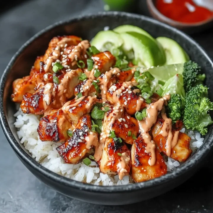 Sweet Chili Chicken Bowl Recipe