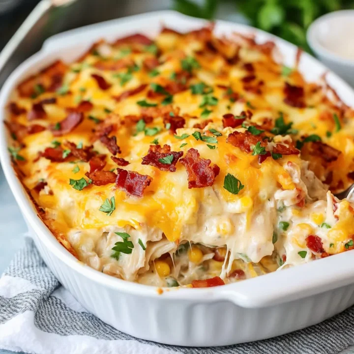 Creamy Crack Chicken Casserole Recipe