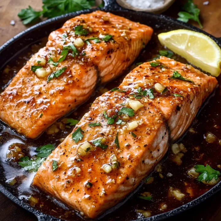 Honey Garlic Salmon Dinner Recipe