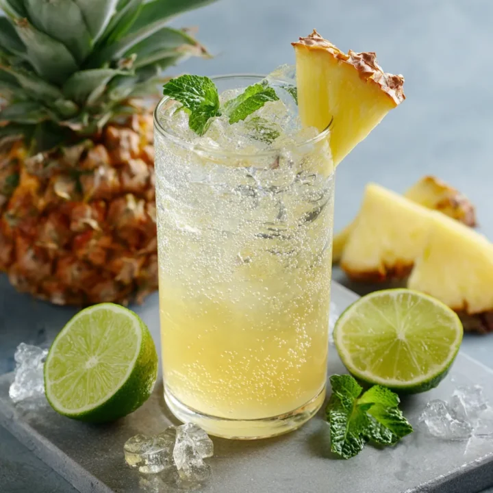 Refreshing Pineapple Italian Soda Recipe