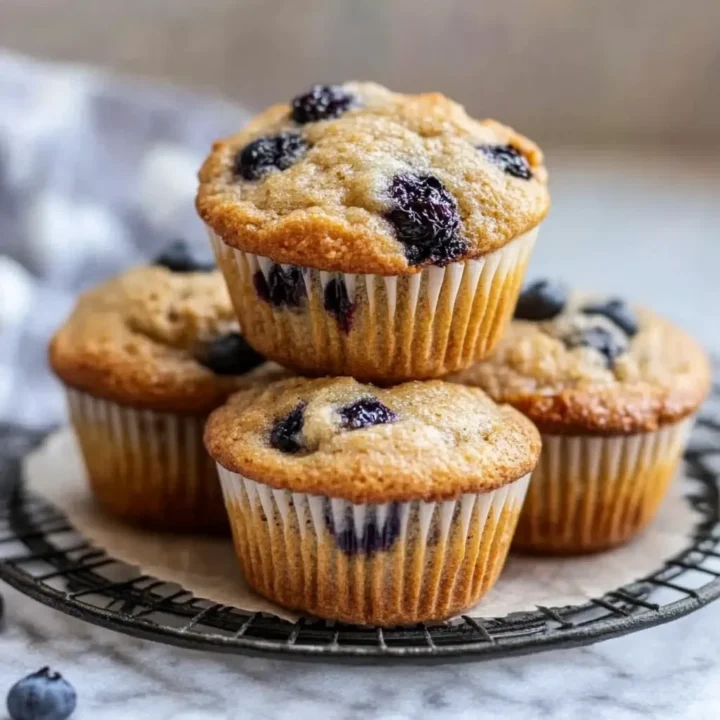 Fluffy Tangy Sourdough Discard Muffins