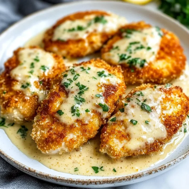 Crispy Parmesan Chicken Garlic Sauce: A Flavorful Delight