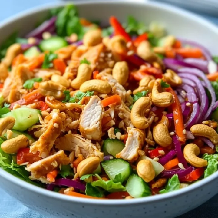 Chicken Cashew Crunch Salad Recipe